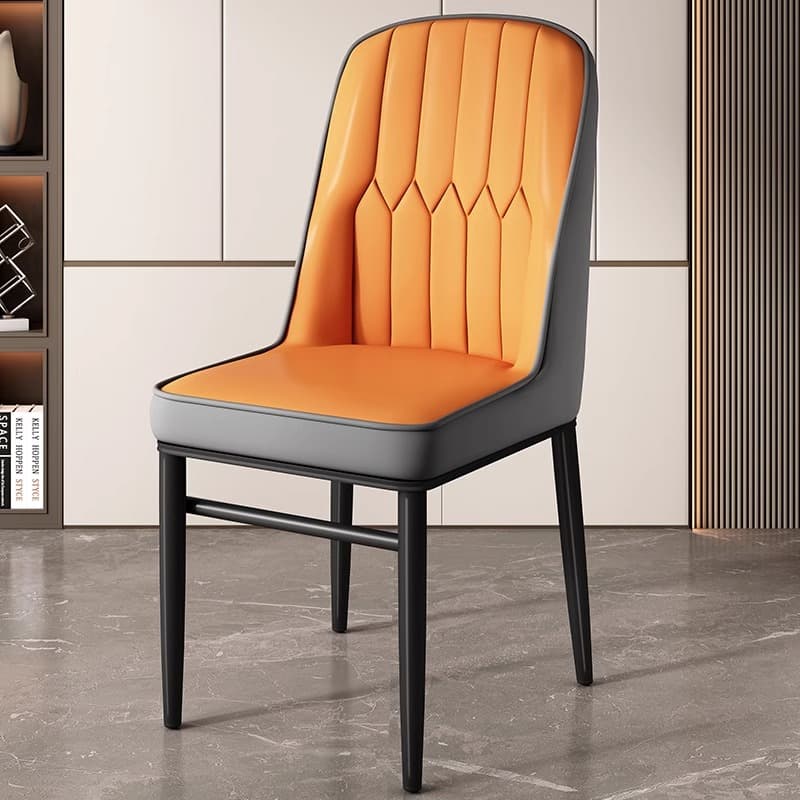 Dining Table Chair For Home Scandinavian Accessible Luxury Classy Minimalist Iron Chair Dressing Stool Casual Chair Mahjong Backrest Stool