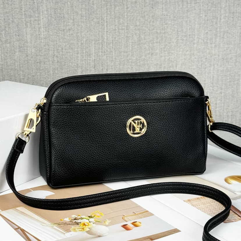 Middle-Aged Women's Bag 2024 New Fashion Trendy Shoulder Crossbody Small Bag Korean Style Versatile Handbag Women's Bag Coin Purse