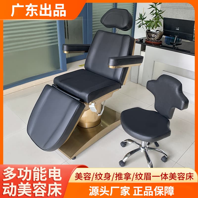 High-End Electric Lifting Beauty Bed, Tattoo Bed, Plastic Surgery Beauty Injection Bed, Embroidery Bed, Ear-Picking Dental Bed, Beauty Chair