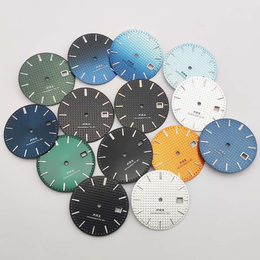 31.8mm Assembled Watch Dial Prx Super Player Watch Dial 4R/Nh36/Nh35 Dial