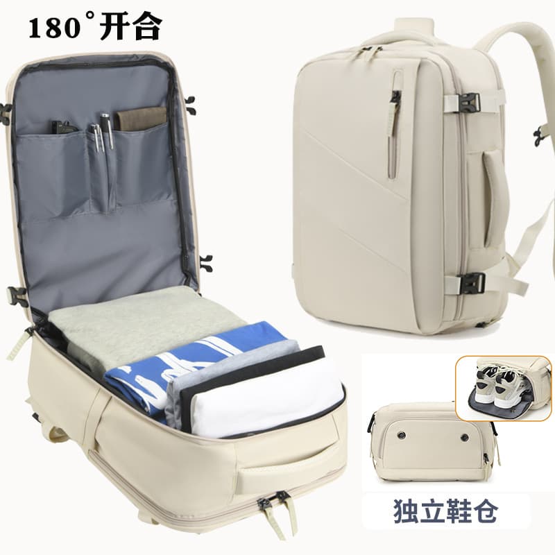 Travel Backpack Men's Backpack Large Capacity Business Trip Travel Bag Lightweight College Student Commuting Computer Bag