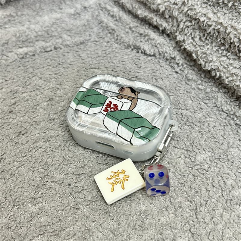 Capybara-Themed Protective Case for AirPods Pro 3, AirPods 4, Apple Earphone Protective Case, AirPods Pro 2Nd Generation Earphone Case, 3Rd and 4Th Generation AirPods 3 Bluetooth Protective Earphone Case