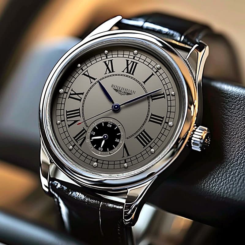 Binlihuan Genuine Domestic Quartz Watch for Men, Student Style, Korean Version, Simple, Waterproof, Fashionable and Handsome