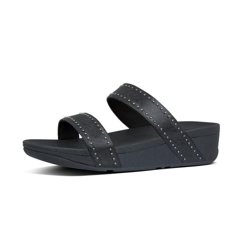 Fitflop Original Women's Sandals with Studs, Beach Slip-On Genuine Leather Flip-Flops, Outdoor Wear, Fashionable Summer New Style