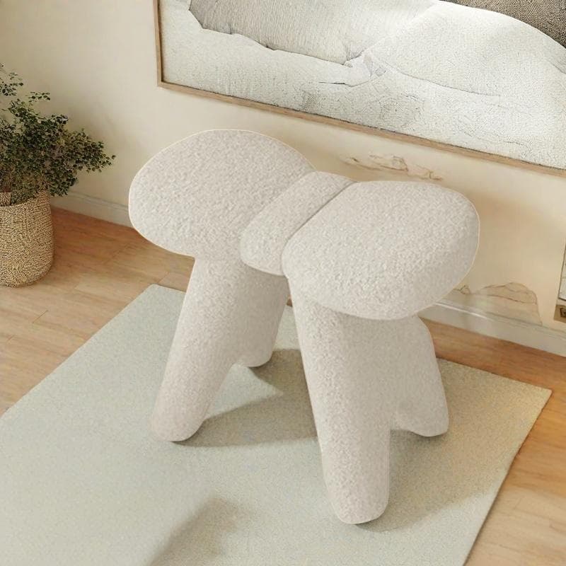 Shoe-Changing Stool for Home Entrance, Entrance Hall, Shoe-Changing Stool, Living Room Sofa Low Stool, Creative Bench, High-End Small Stool