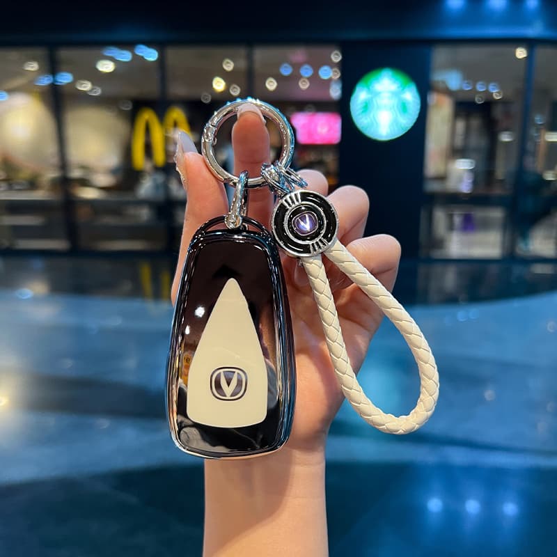 Changan Key Case Cs75Plus Shell Unit Car Univ Eado Cs35Cs55 Buckle X5 Oushang X7 Cover 24 New Models