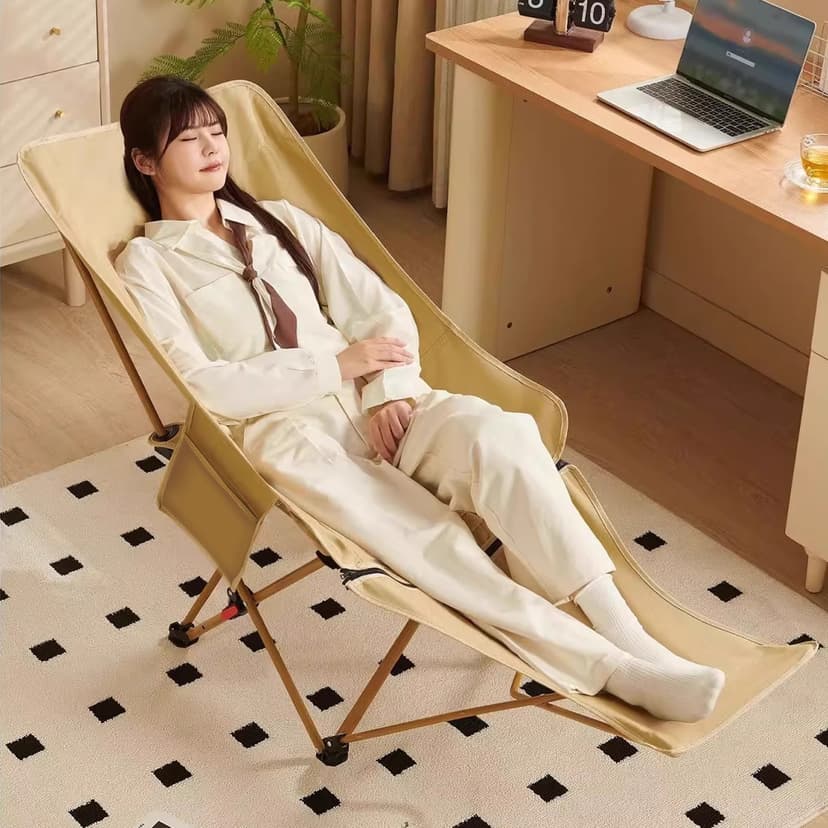 Folding Bed Single Lunch Break Dual-use Bed Chair Office Adult New Nap Handy Gadget Recliner Station does not occupy space