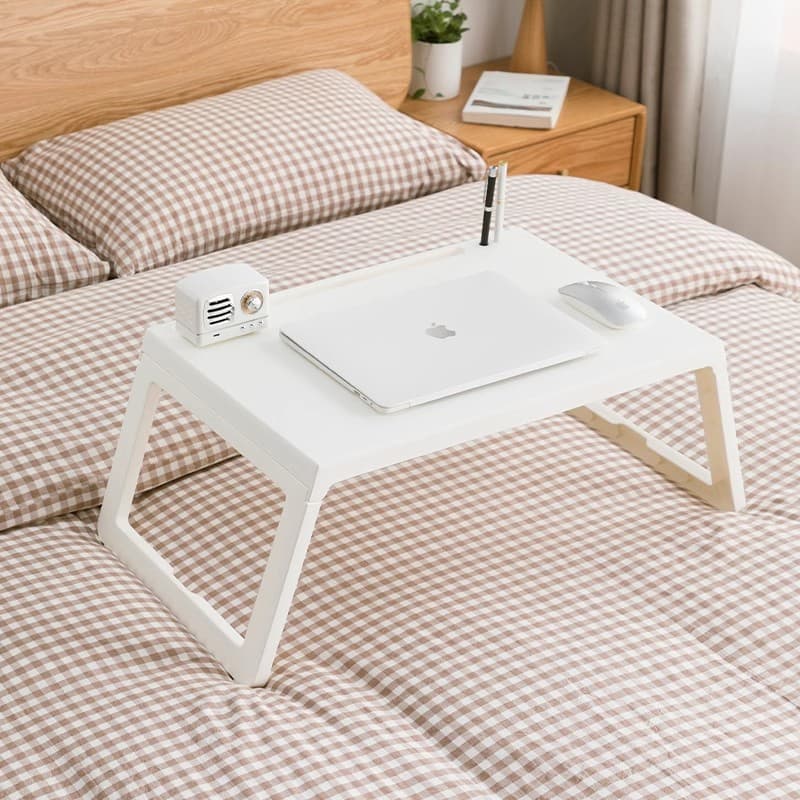 Foldable Bed Table, Dormitory Lazy Computer Desk, Bedroom Simple Desk, Student Home Study Writing Desk