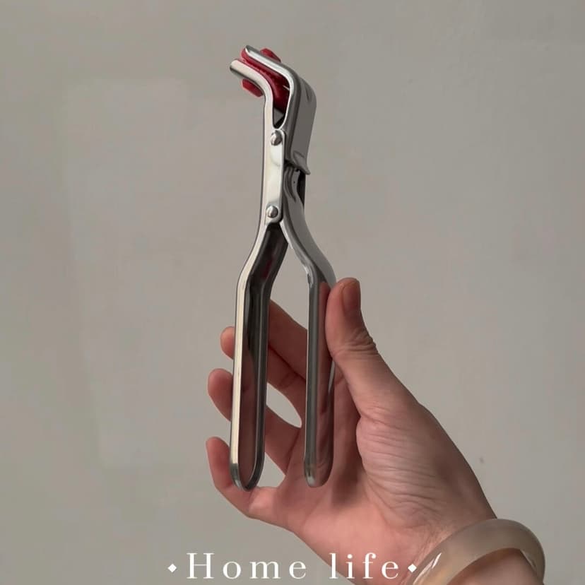 Kitchen Stainless Steel Anti-Scalding Clip, Thickened Non-Slip Clamp, Heat-Insulating Steamer Anti-Scalding Clip, High-Value Multi-Purpose Plate-Lifting Clip