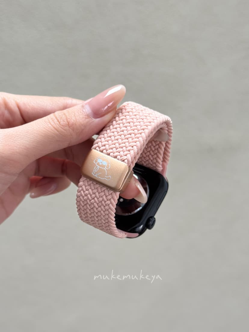 Suitable for Apple Watch, Muke Sunglasses, Kugou iWatch Strap, Comfortable and Breathable Woven iWatch Strap S10