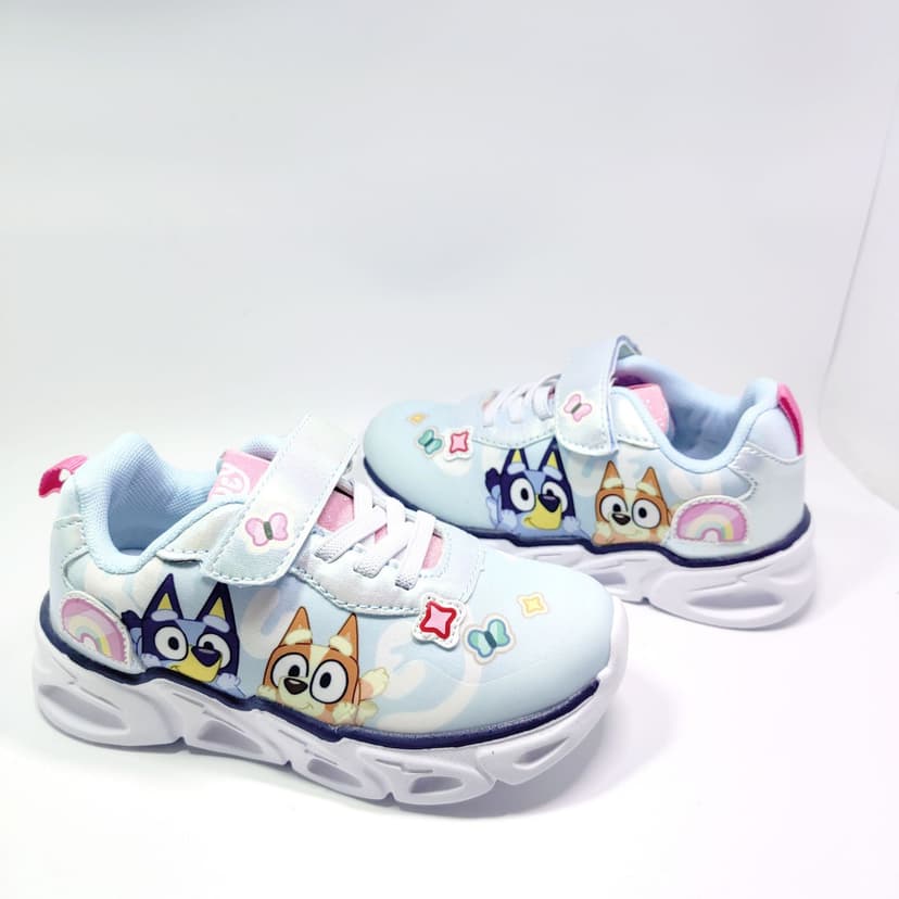 2025 Spring New Children's Cartoon Light-Up Shoes Lightweight Soft Sole Girls' Light-Up Shoes Breathable Flashing Shoes