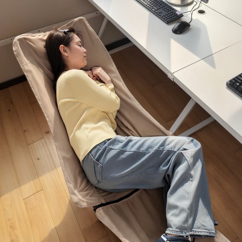 Folding Bed Single Bed New Type Space-free Office Nap Handy Gadget Adult Accompanying Lunch Break Army Bed Recliner