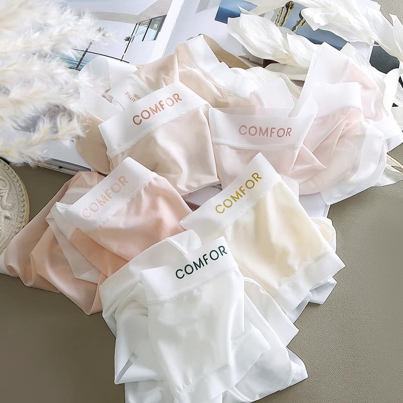 Mid-Waist Pure Cotton Antibacterial Underwear for Women