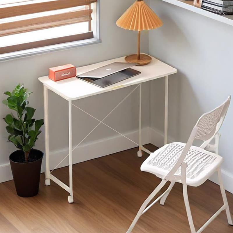 Folding Table Rectangular Portable Movable Bedside Table Simple Desk Study Square Table Home Computer Desk
