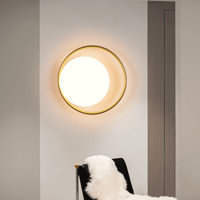 Simple Modern Voice-Controlled Bedroom Bedside Wall Lamp Background Wall Living Room Tv Sofa Background Wall Decorative Lamp