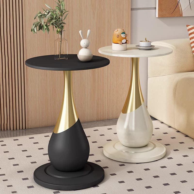 Creative Coffee Table Normcore Sofa Side Table Scandinavian Accessible Luxury Small Round Table Living Room Minimalist Modern Round Internet Celebrity Small Table
