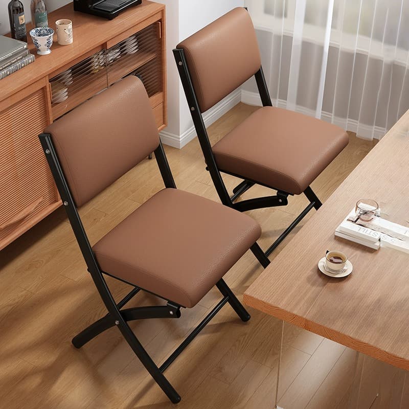 Folding Chair, Office Portable Computer Chair, Conference Training Chair, Household Simple Soft-Packed Mahjong Chair, Dining Table Chair