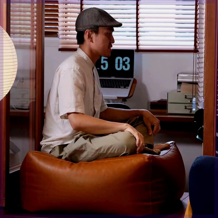 Pier Bean Bag Sofa Cover Old Clothes Padded Sofa Cover Doll Storage Bag Bean Bag Sofa Stool Storage