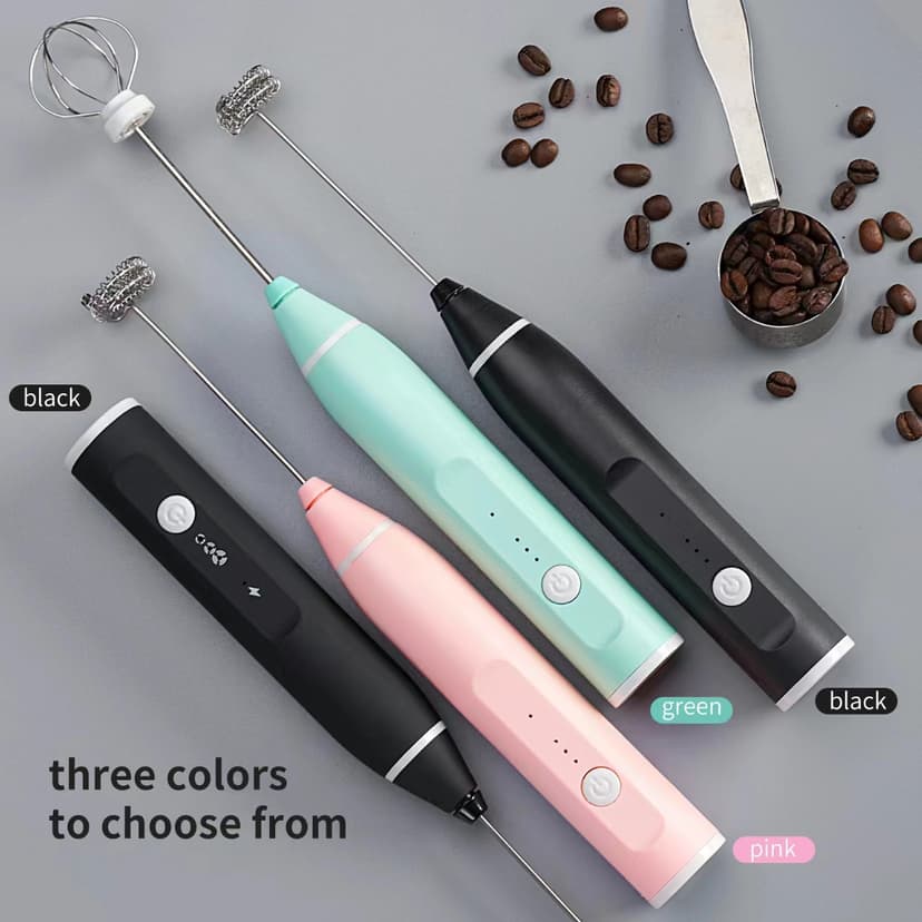 (Export Dropshipping) Free Plug USB Electric Milk Frother Coffee Milk Frother Household Milk Frother