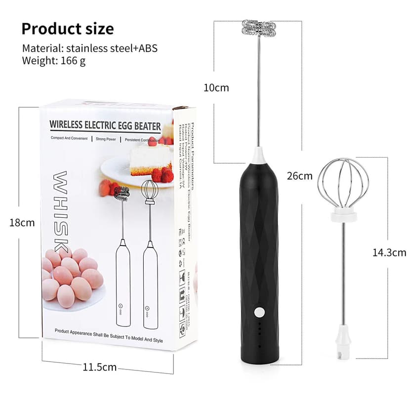 One-Piece Plug-In Blender】Export Egg Beater, Small Household Mixer, Multifunctional Milk Frother, Coffee Maker