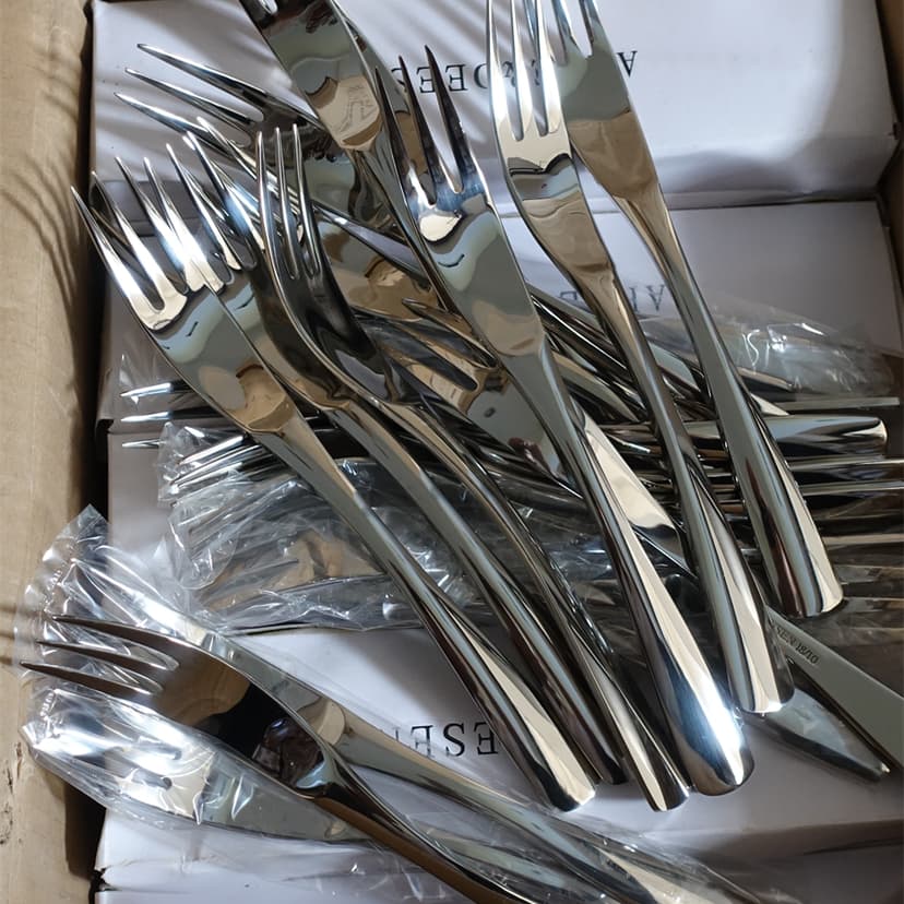 Yu Mama's Special Clearance Sale: Thickened 18-10 Stainless Steel Fruit Fork, Stainless Steel Dining Fork, Steak Fork for Western Restaurants