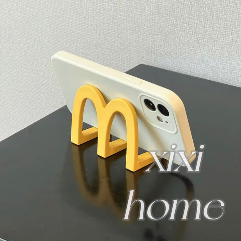 Mcdonald's Phone Holder, Creative and Aesthetically Pleasing, ins Style, Office Desktop Ornament, Decoration, Binge-Watching Gadget