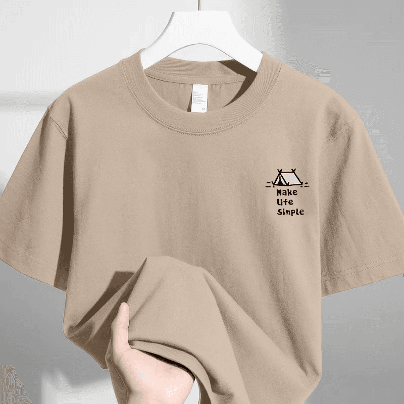 Mall Clearance~ Big Brand Outlet Clearance Bargain American Hong Kong Style Trendy Casual Unisex Pure Cotton Short-Sleeve T-Shirt Plus Size