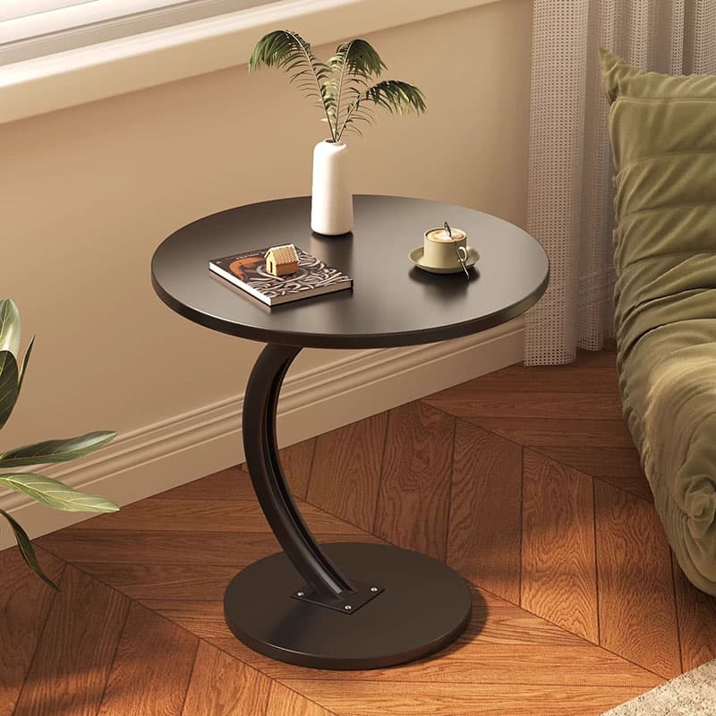 Coffee Table, Small Table, Movable Side Table, Living Room Sofa Side Table, Minimalist Bedside Small Round Table, Balcony Storage Corner Table