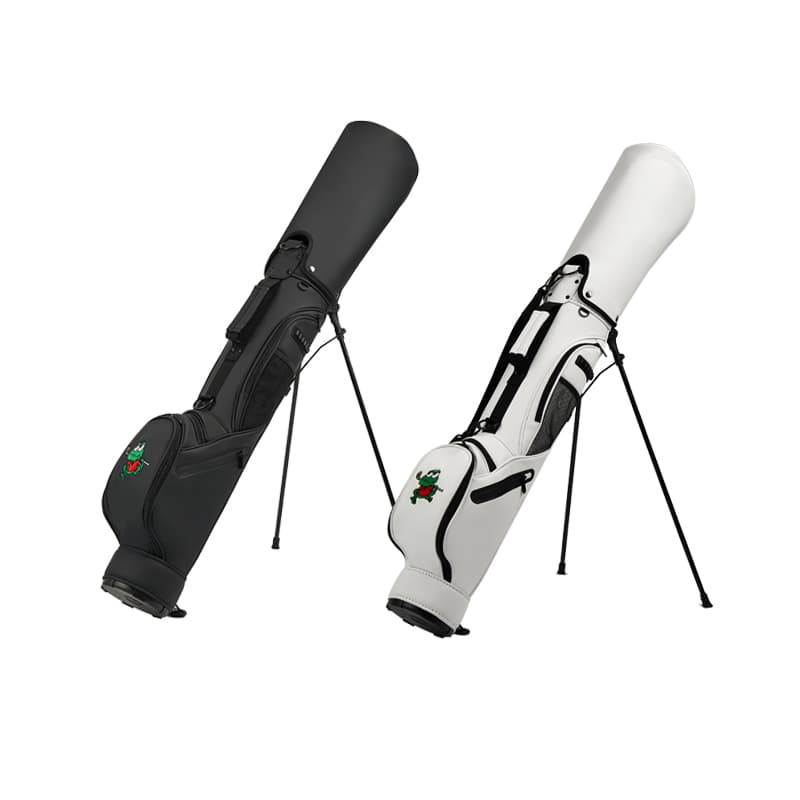 Pu Golf Stand Bag, Multifunctional Single Shoulder Golf Club Bag