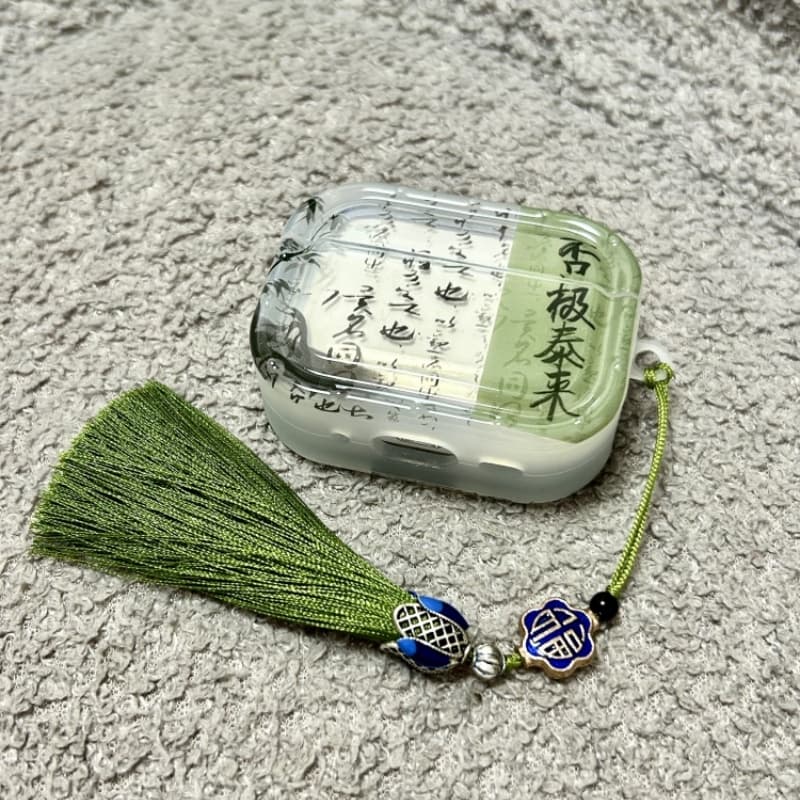 Chinese Style Protective Case for AirPods Pro 3, AirPods 4, Apple Earphone Protective Case, AirPods Pro 2Nd Generation Earphone Case, 3Rd and 4Th Generation AirPods 3 Bluetooth Protective Earphone Case