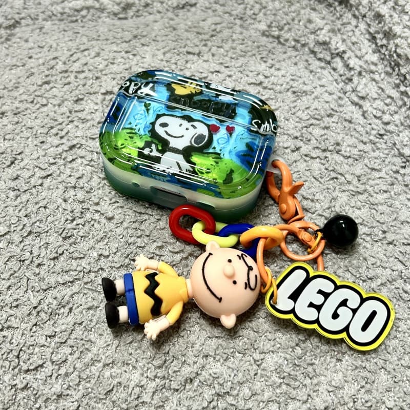 Snoopy Protective Case for AirPods Pro 3, AirPods 4, Apple Earphone Protective Case, AirPods Pro 2Nd Generation Earphone Case, 3Rd and 4Th Generation AirPods 3 Bluetooth Earphone Case