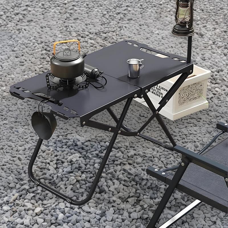 Outdoor Folding Table Multifunctional Camping Portable Dining Table Aluminum Alloy Lightweight Expandable Tactical Table