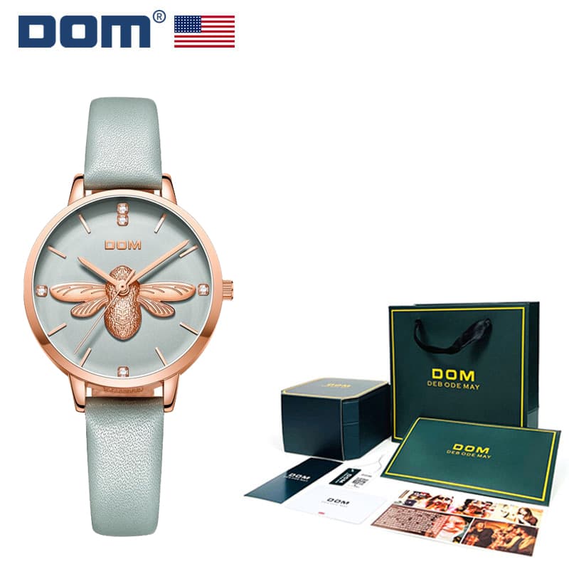 Dom Watch Niche Accessible Luxury Simple Elegant Quartz Women's Watch G-1265Gl-3M S