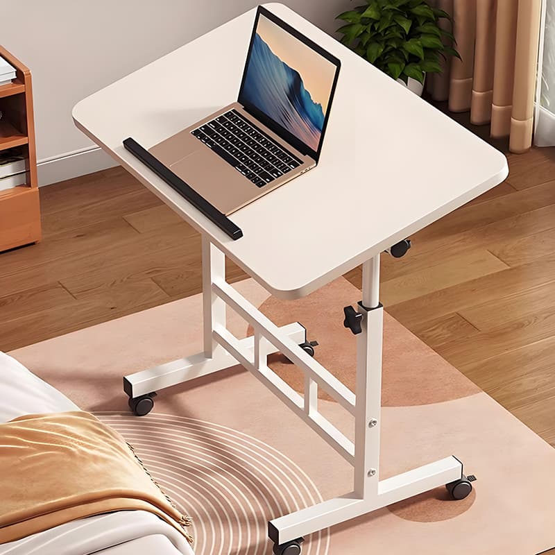 Laptop Desk, Movable and Adjustable Height, Foldable Office Desk, Simple Desk for Home Use, Student Writing Desk