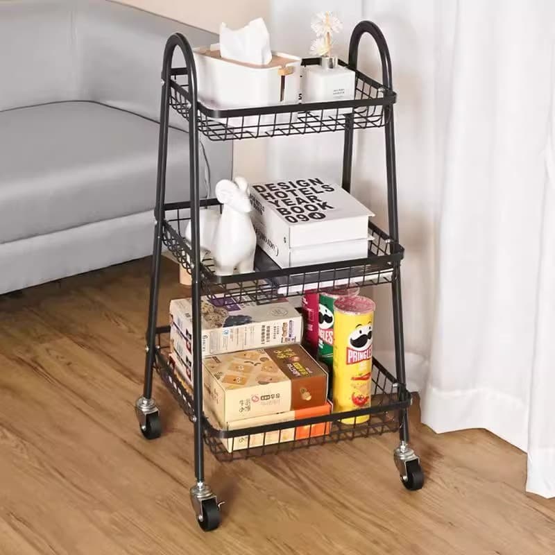 Kitchen Storage Rack Bathroom Multi-functional Multi-layer Storage Rack Toilet New arrival Bookshelf Floor Snacks Balcony