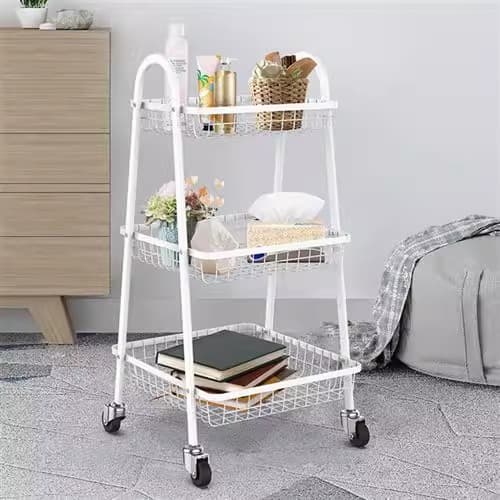 Storage Rack Multi-layer Storage Rack Toy Layered Book kids Toy Picture Book Tool Small Space Toilet Cart