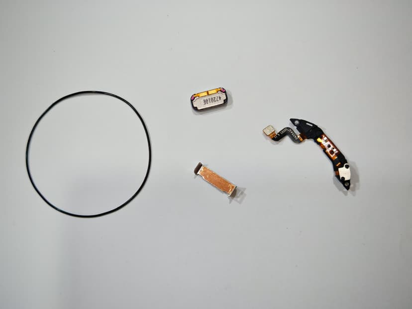 Suitable for Xiaomi Watch S4 Power-On Flex Cable, Watch S4 Power-On Flex Cable Speaker Waterproof Ring, S4 Back Cover Assembly
