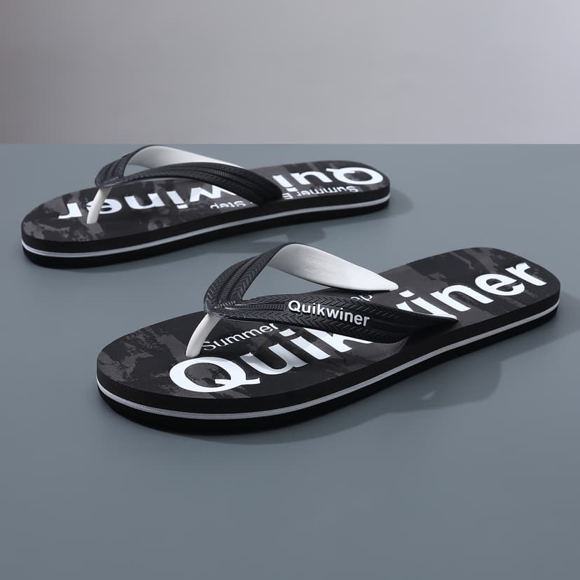 Men's Summer Flip-Flops Men's High-End New Non-Slip Soft Casual Summer Wear-Resistant Outer Wear Beach Slippers