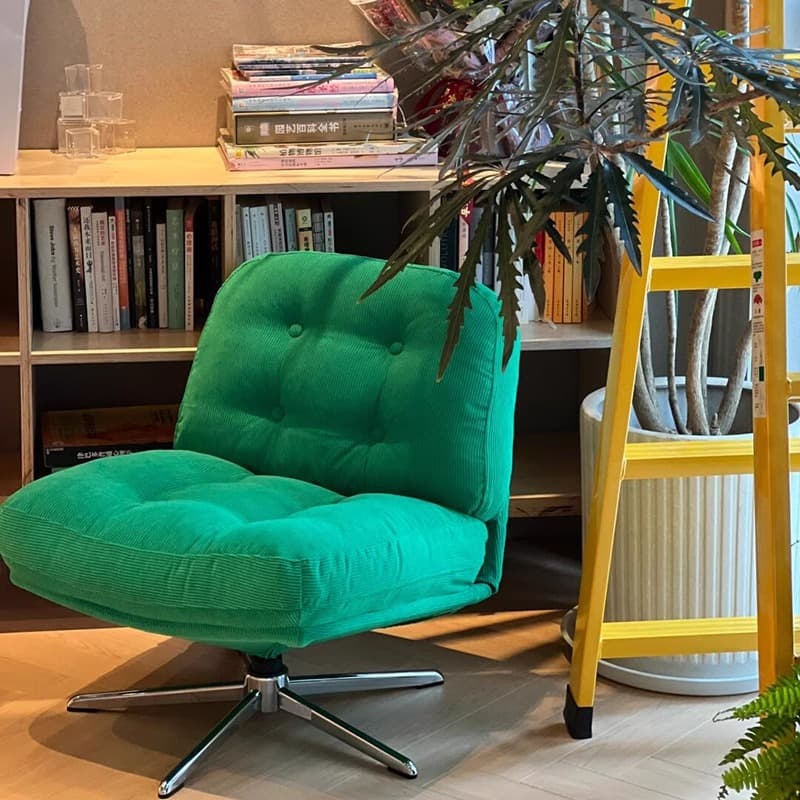 Living Room Single Sofa Chair, Light Luxury and High-End Feel, Balcony Leisure Chair, Small Apartment Creative Small Comfortable Home-Use Lazy Chair