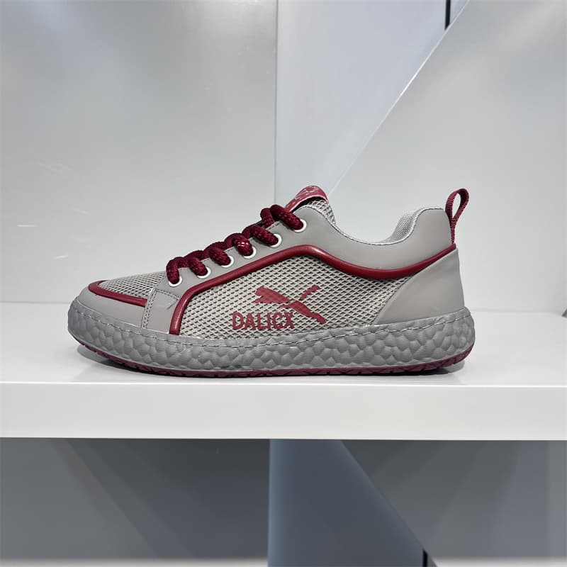 2025 Summer Trendy Men Trendy Shoes Soft Sole Lightweight Casual Easiest for match Fashion Classy Breathable Leather Patchwork Men's Shoes