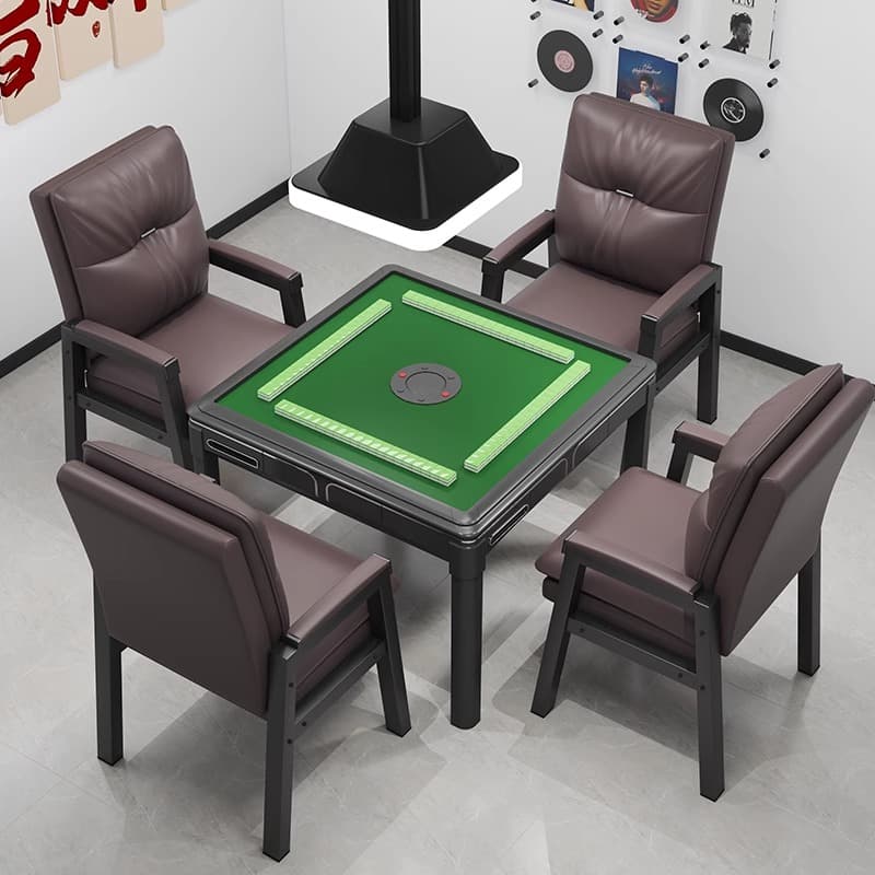 Chess and Card Room Special Mahjong Chair Minimalist Modern For Home Backrest Computer Chair Sedentary Comfortable thickened Plaid Conference Chair