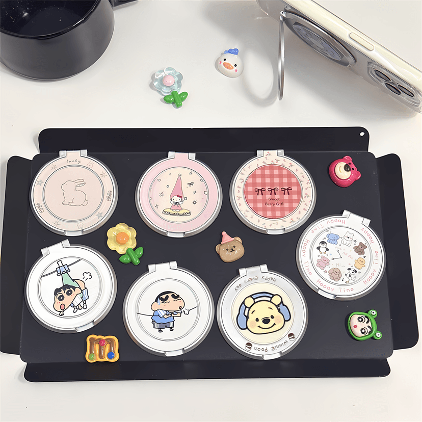 Round Stand Suitable for Huawei, Oppo, Apple 16, New iPhone 16 Pro/15/14, Redmi, Xiaomi 15 Pro