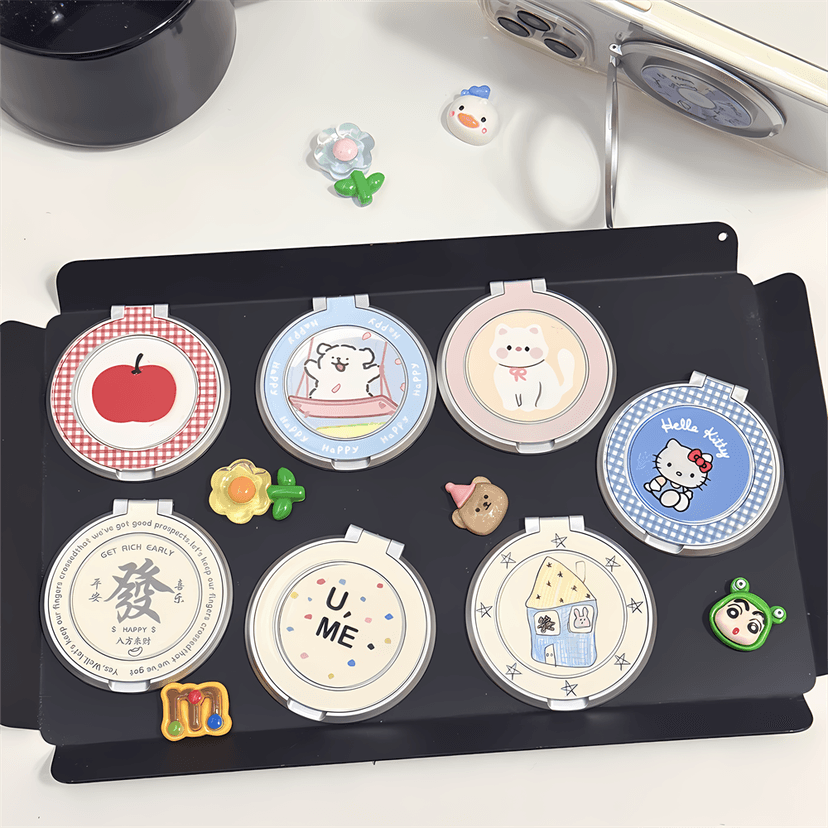 Round Stand Suitable for Huawei, Oppo, Apple 16, New iPhone 16 Pro/15/14, Redmi, Xiaomi 15 Pro