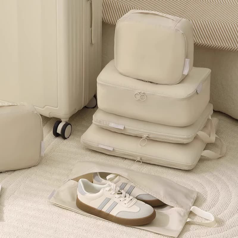 Travel Clothes Storage Bag, Organizer Bag, Packing Bag, Portable Clothing Suitcase, Clothes Organizer Bag, Large Compression Bag