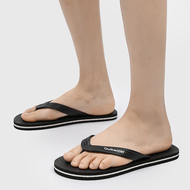 Flip-Flops Men's Outer Wear Korean Style Trendy Personalized Flip-Flops Men's Outdoor Sports and Leisure Seaside Beach Slippers