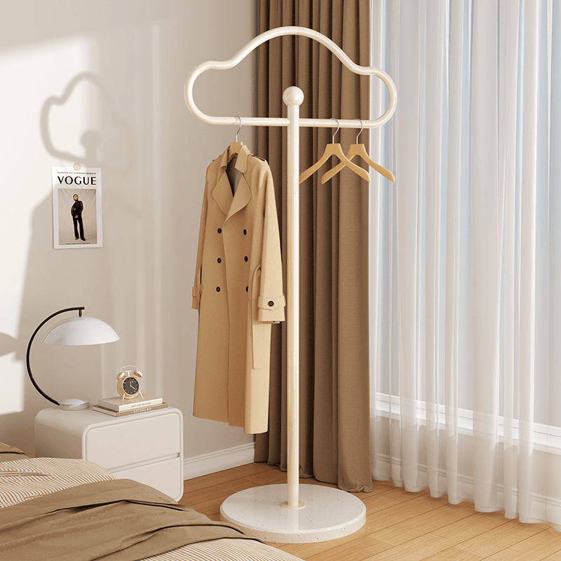 2025 New Model of Floor-Standing Coat Rack for Bedroom That Does Not Take up Space, Sturdy and Durable, Light Luxury High-End Entryway Coat Rack