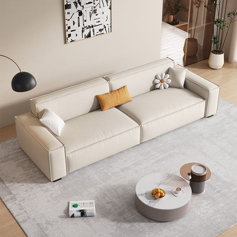Living room sofa 2025 New arrival Classy Elegant high-grade modern Minimalist Office three-seat small apartment