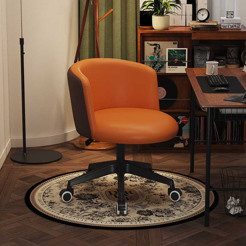 Computer Chair for Home Use, Comfortable for Long Sitting, Backrest Chair for Bedroom, Adjustable Office Chair, Swivel Ergonomic Chair