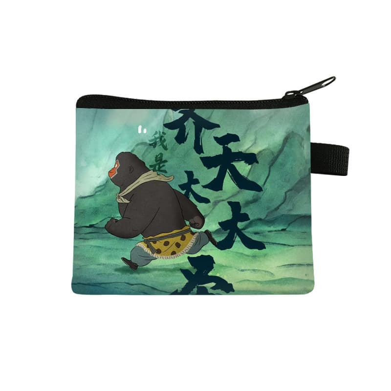 Langlangshan Little Monster 2025 New Movie Coin Purse for Boys and Girls, Large Capacity Casual Card Holder, Lightweight and Multifunctional
