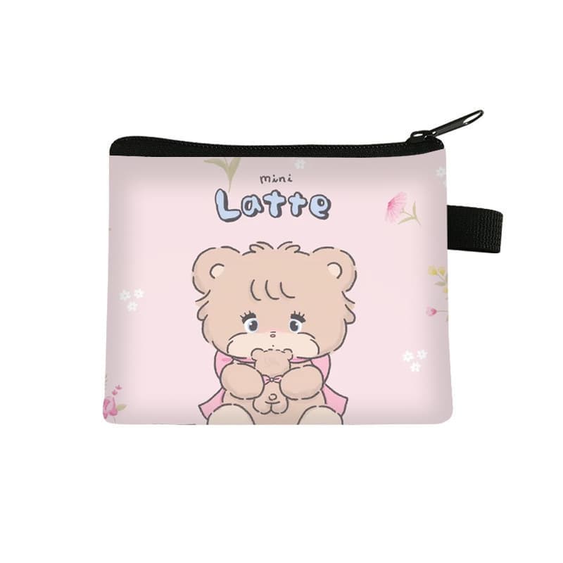 Mikko Cute Coin Purse Small Bag Student Storage Bag Key Earphone Card Holder Cartoon Simple Coin Purse Cute